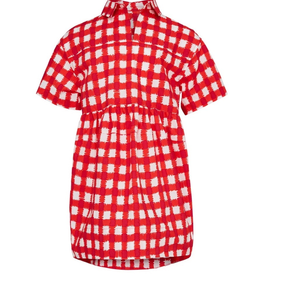 MARNI Kids 100% cotton gingham dress, size 6